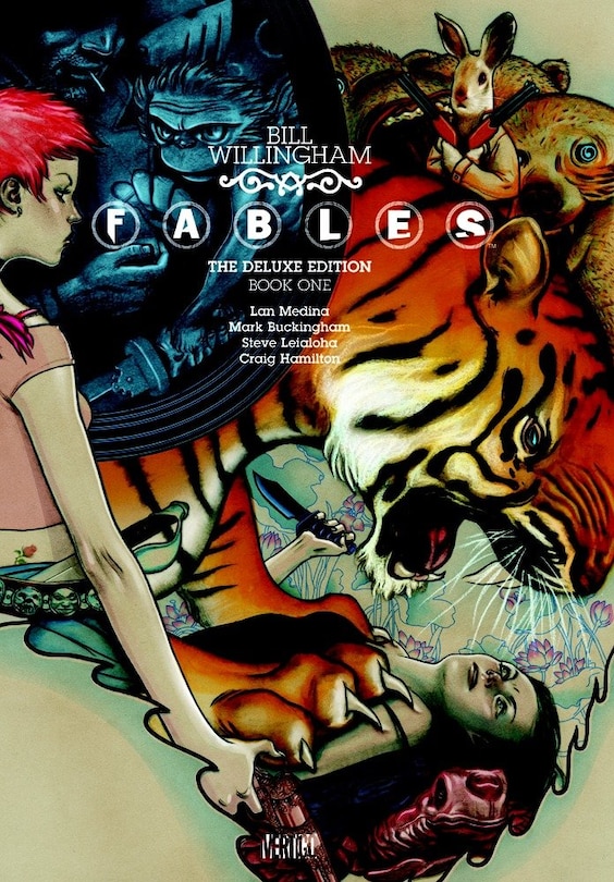 Front cover_Fables: The Deluxe Edition Book One