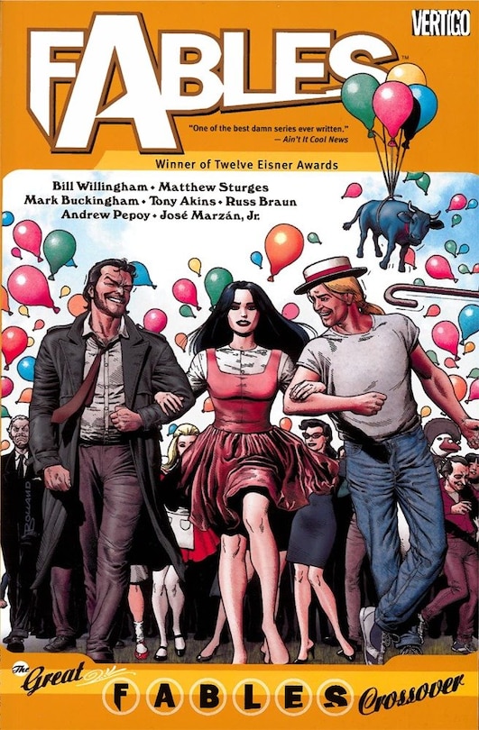 Front cover_Fables Vol. 13: The Great Fables Crossover