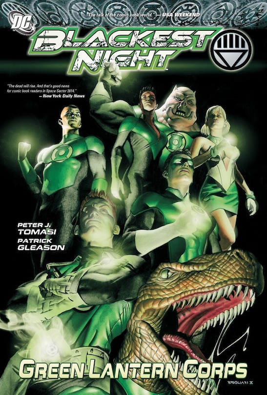 Front cover_Blackest Night: Green Lantern Corps