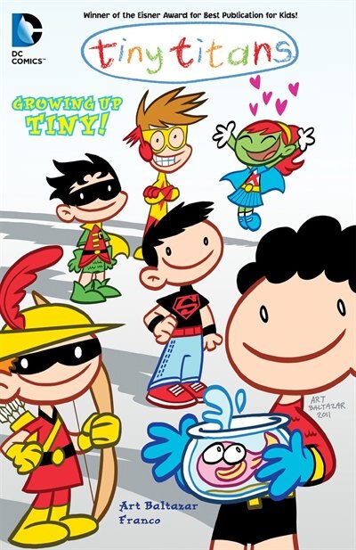 Couverture_Tiny Titans Vol. 7: Growing Up Tiny!