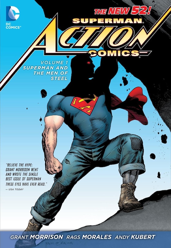 Front cover_Superman: Action Comics Vol. 1: Superman And The Men Of Steel (the New 52)