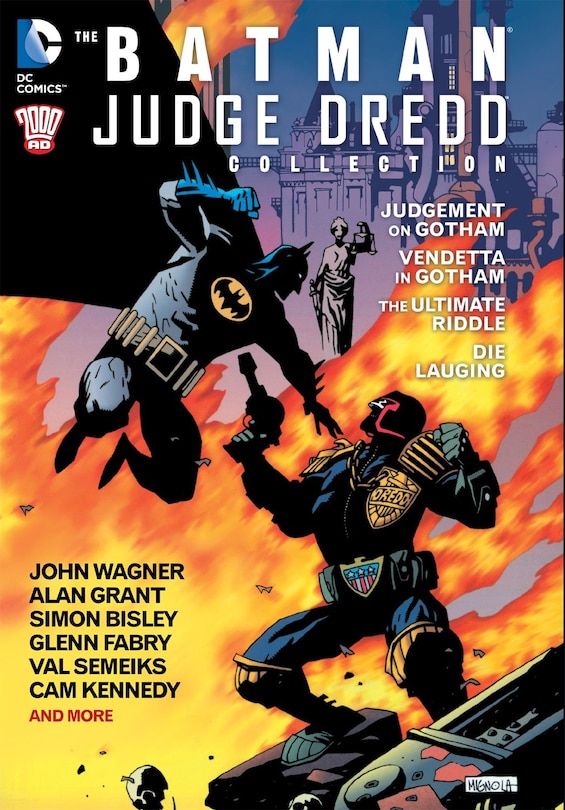 Front cover_The Batman/judge Dredd Collection