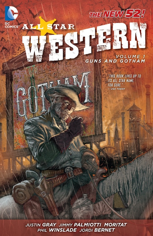 Front cover_All Star Western Vol. 1: Guns And Gotham (the New 52)