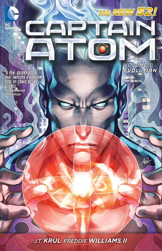 Front cover_Captain Atom Vol. 1: Evolution (the New 52)