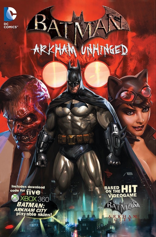 Front cover_Batman: Arkham Unhinged