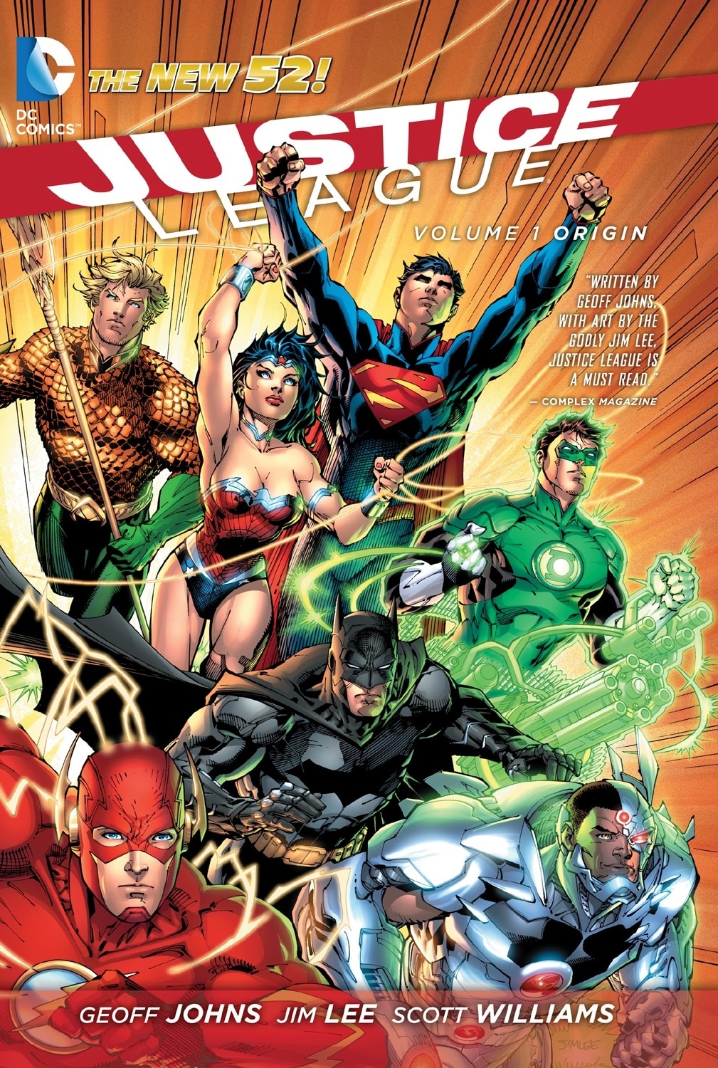 Justice League Vol. 1: Origin (the New 52) Book By Geoff Johns