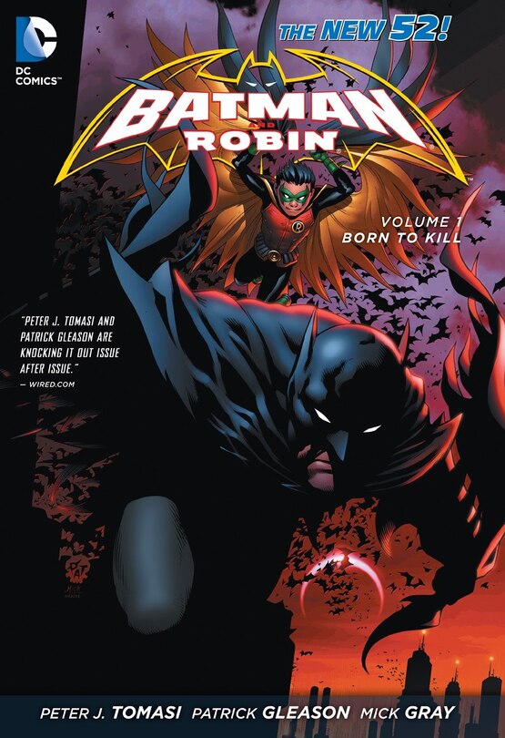Front cover_Batman And Robin Vol. 1: Born To Kill (the New 52)