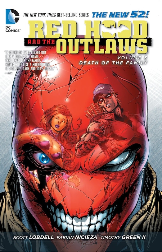 Front cover_Red Hood And The Outlaws Vol. 3: Death Of The Family (the New 52)
