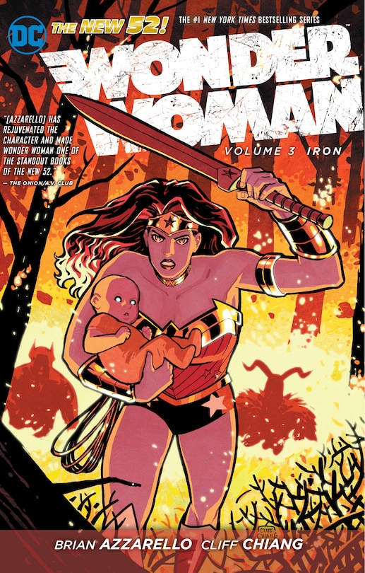 Couverture_Wonder Woman Vol. 3: Iron (the New 52)