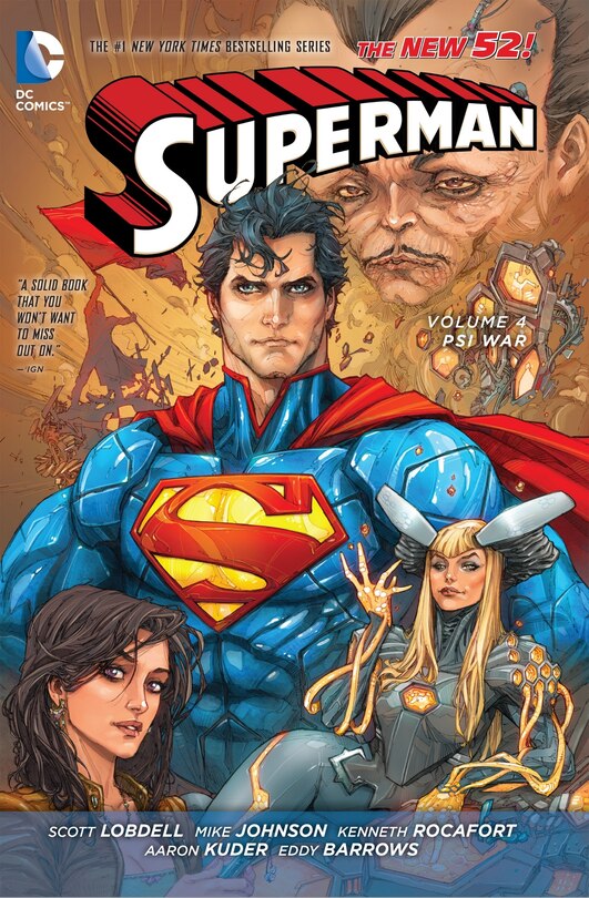 Front cover_Superman Vol. 4: Psi-war (the New 52)