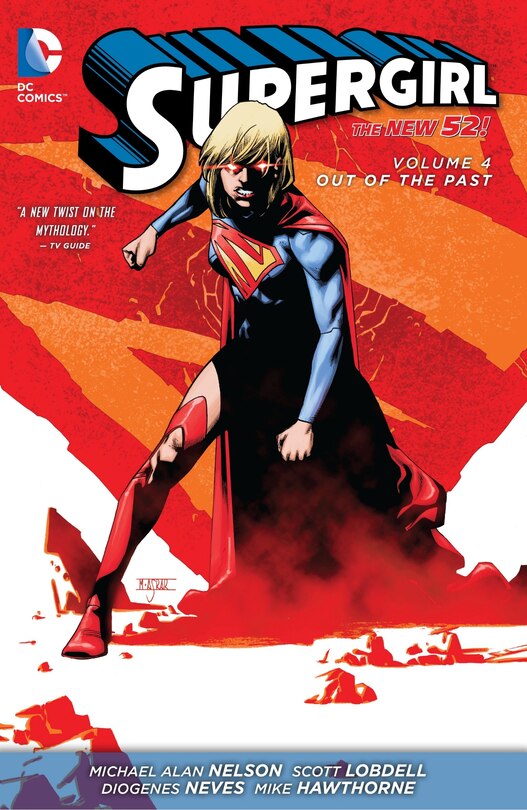 Front cover_Supergirl Vol. 4: Out Of The Past (the New 52)