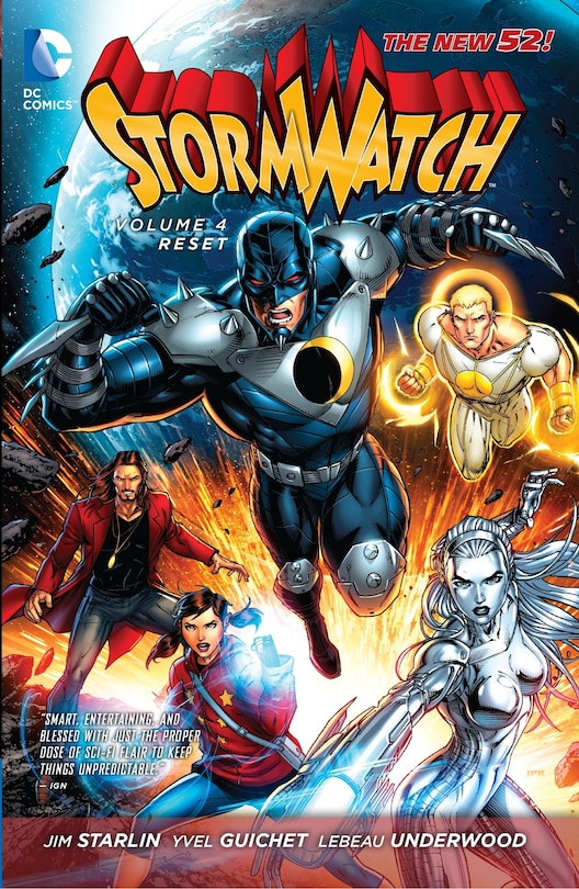 Couverture_Stormwatch Vol. 4: Reset (the New 52)