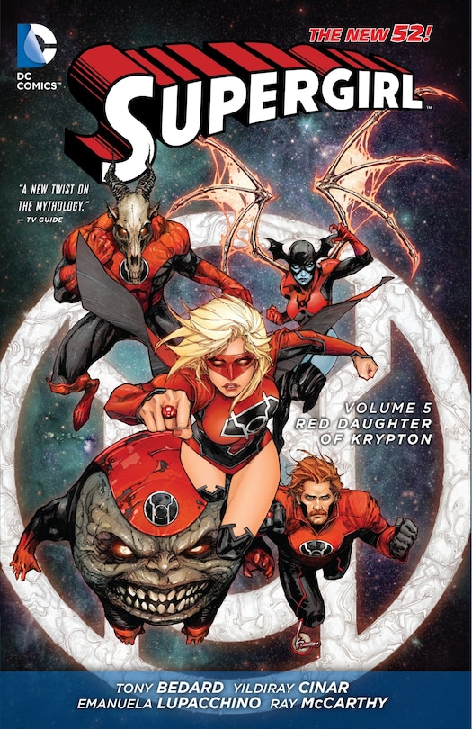 Front cover_Supergirl Vol. 5: Red Daughter Of Krypton (the New 52)