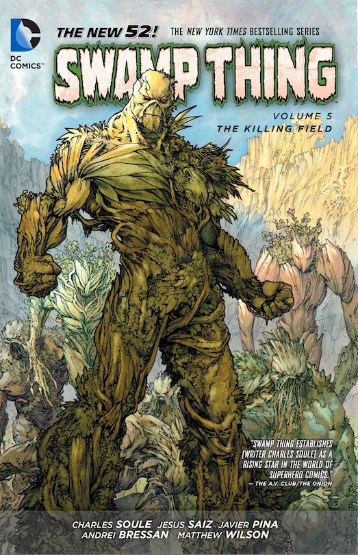 Front cover_Swamp Thing Vol. 5: The Killing Field (the New 52)