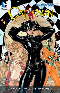 Front cover_Catwoman Vol. 5: Race Of Thieves (the New 52)