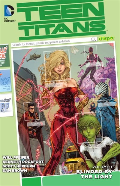Front cover_Teen Titans Vol. 1: Blinded By The Light