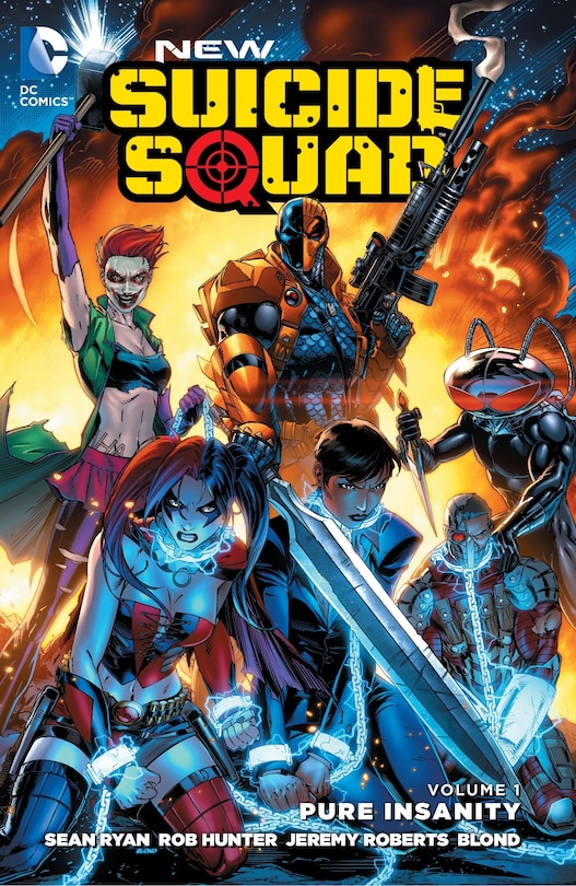 Front cover_New Suicide Squad Vol. 1: Pure Insanity (the New 52)