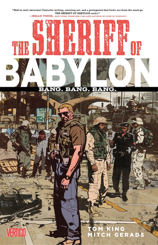 Front cover_The Sheriff Of Babylon Vol. 1: Bang. Bang. Bang.