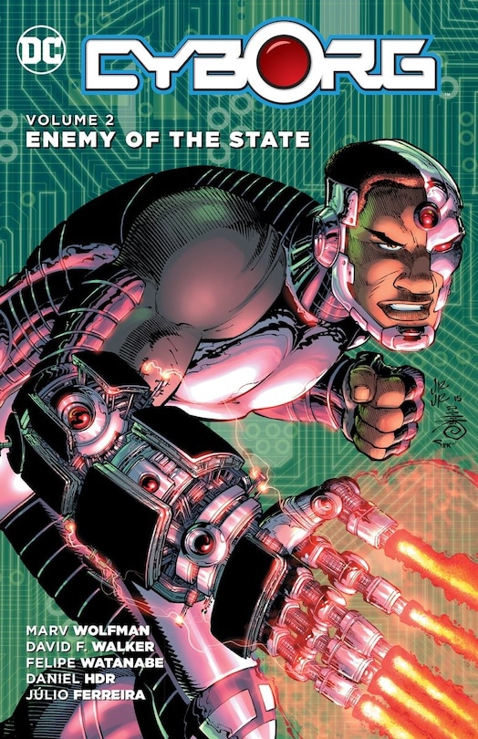 Front cover_Cyborg Vol. 2: Enemy Of The State