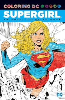 Couverture_Supergirl: An Adult Coloring Book