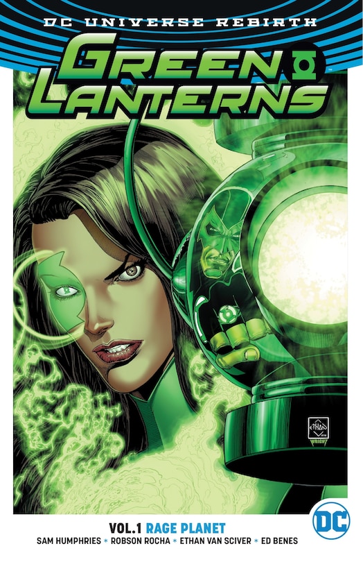 Front cover_Green Lanterns Vol. 1: Rage Planet (rebirth)