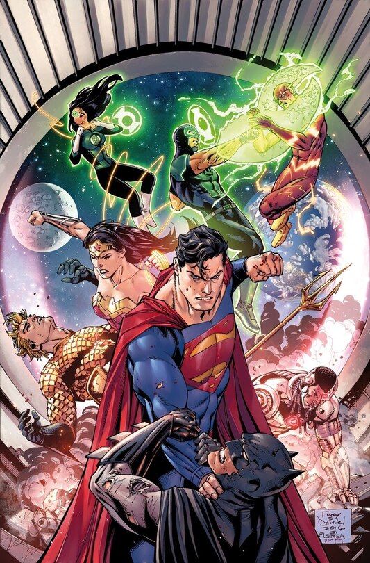 Front cover_Justice League Vol. 2: Outbreak (rebirth)