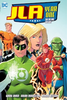 Front cover_Jla: Year One Deluxe Edition
