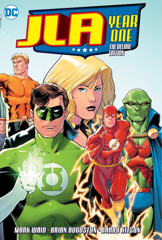 Front cover_Jla: Year One Deluxe Edition