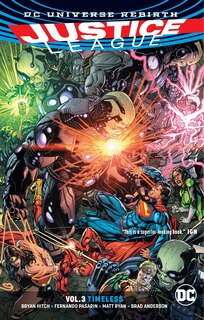 Front cover_Justice League Vol. 3: Timeless (rebirth)