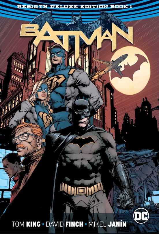 Front cover_Batman: The Rebirth Deluxe Edition Book 1