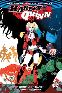 Front cover_Harley Quinn: The Rebirth Deluxe Edition Book 1
