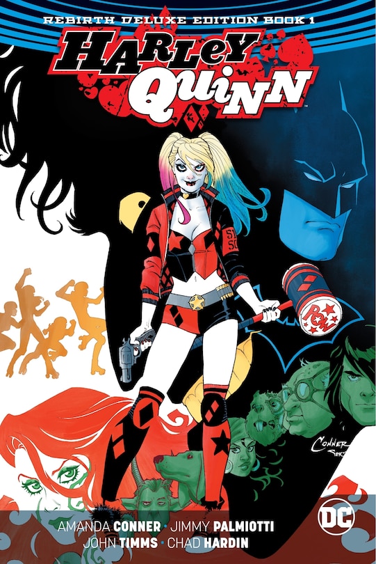 Front cover_Harley Quinn: The Rebirth Deluxe Edition Book 1