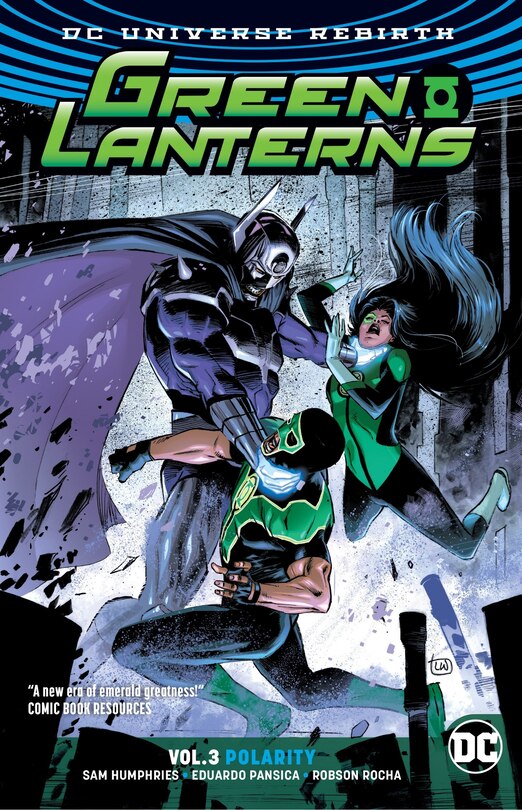 Front cover_Green Lanterns Vol. 3: Polarity (rebirth)