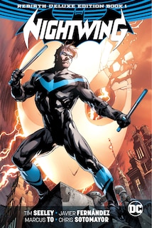 Front cover_Nightwing: The Rebirth Deluxe Edition Book 1