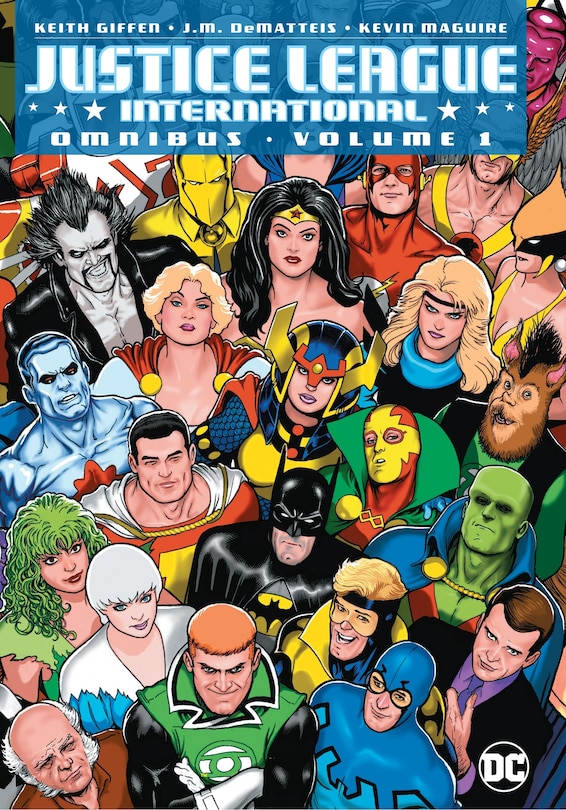 Front cover_Justice League International Omnibus Vol. 1