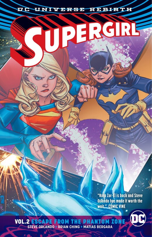Couverture_Supergirl Vol. 2: Escape From The Phantom Zone (rebirth)