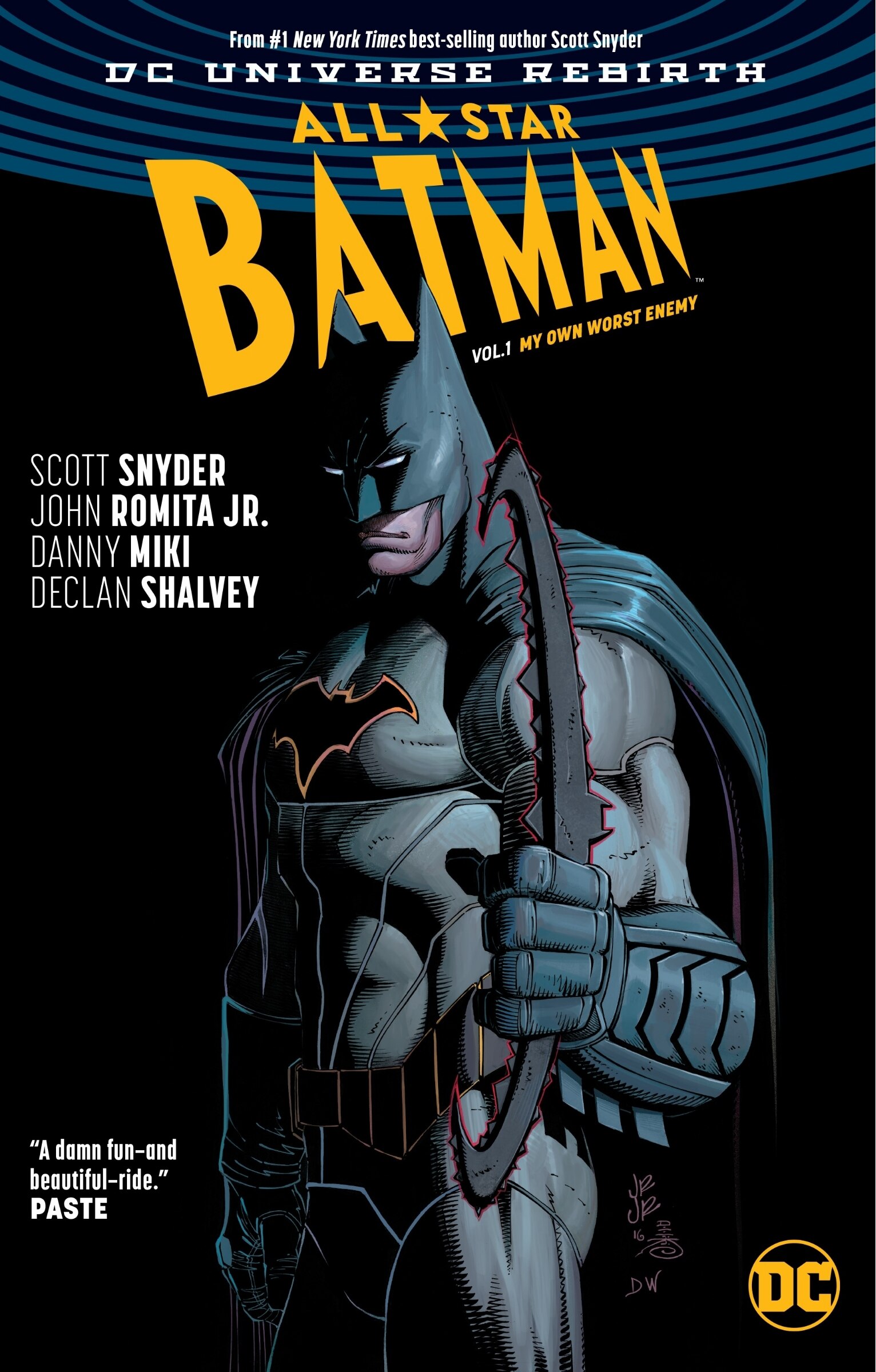 All Star Batman 1: My Own Worst Enemy (rebirth) Book By Scott