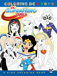 Couverture_Dc Super Hero Girls: A Kids Coloring Book