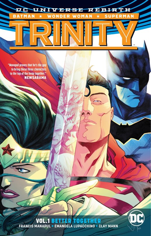 Front cover_Trinity Vol. 1: Better Together (rebirth)