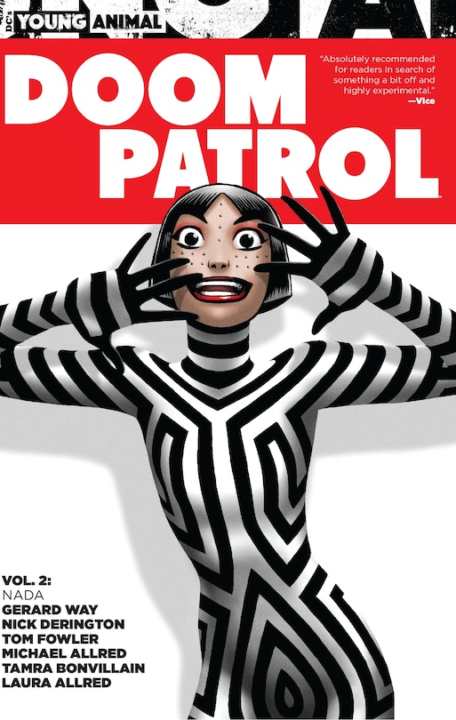 Front cover_Doom Patrol Vol. 2: Nada