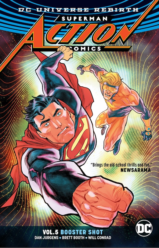 Front cover_Superman: Action Comics Vol. 5: Booster Shot