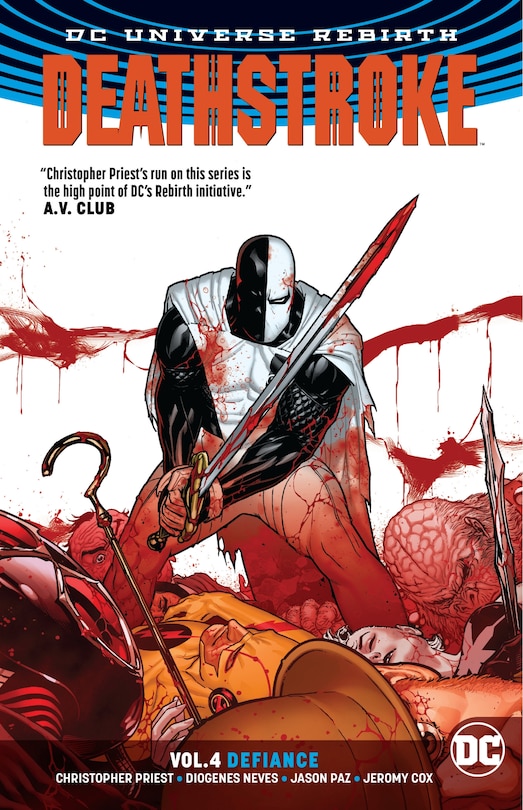 Front cover_Deathstroke Vol. 4: Defiance (rebirth)