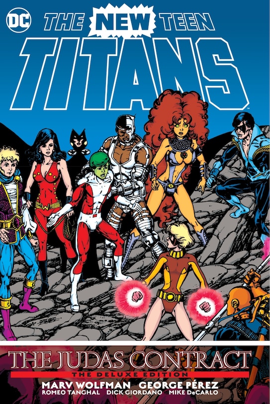 Front cover_New Teen Titans: The Judas Contract Deluxe Edition