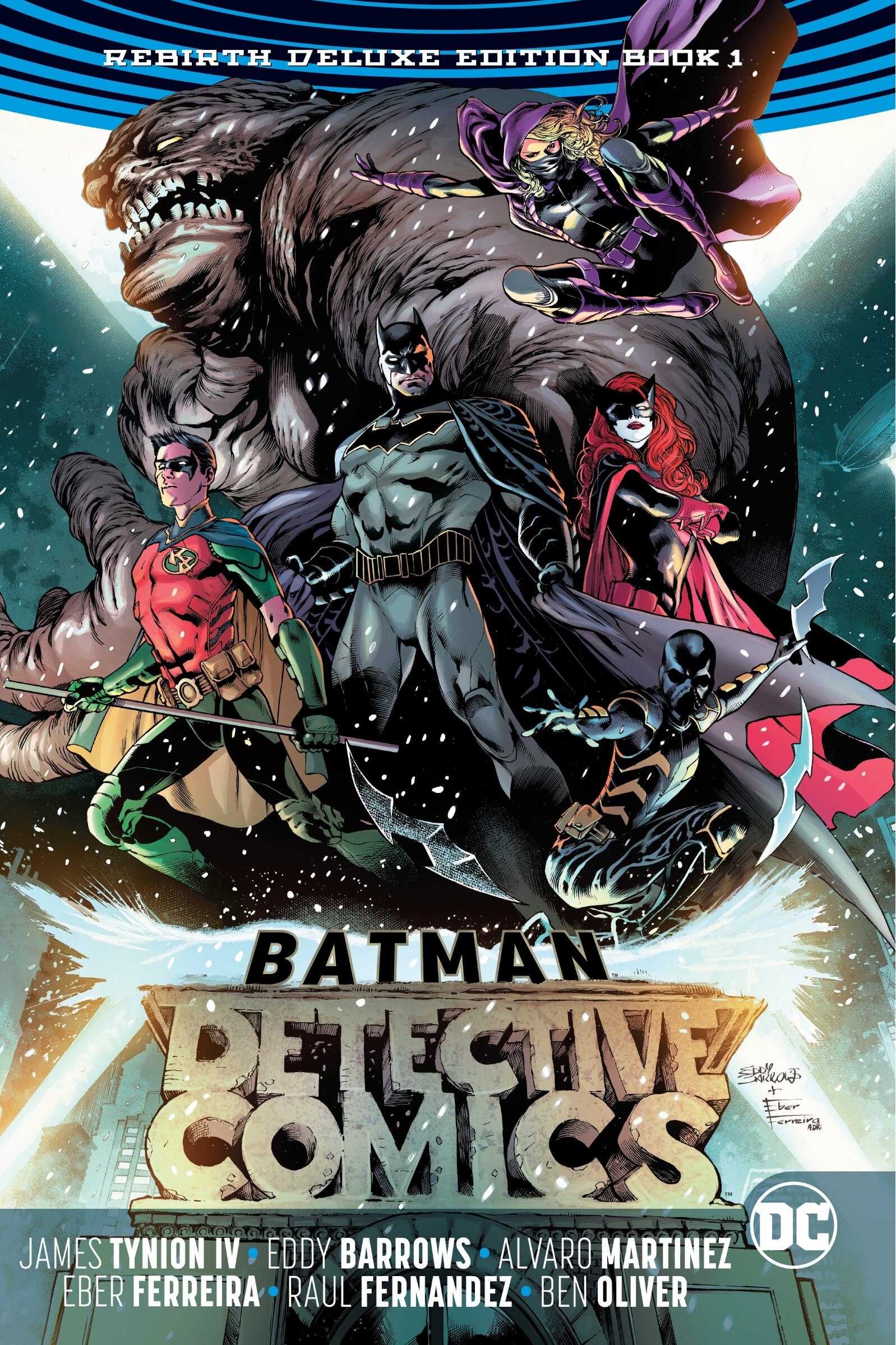 洋書 Batman Detective Comics Deluxe Edition Batman: Detective Comics: The Rebirth Deluxe Edition Book 1