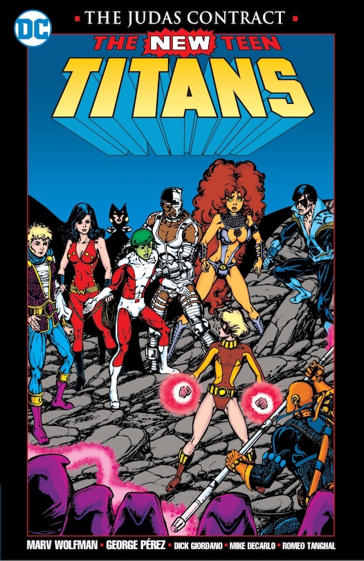 Front cover_New Teen Titans: The Judas Contract New Edition