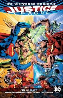 Front cover_Justice League Vol. 5: Legacy (rebirth)