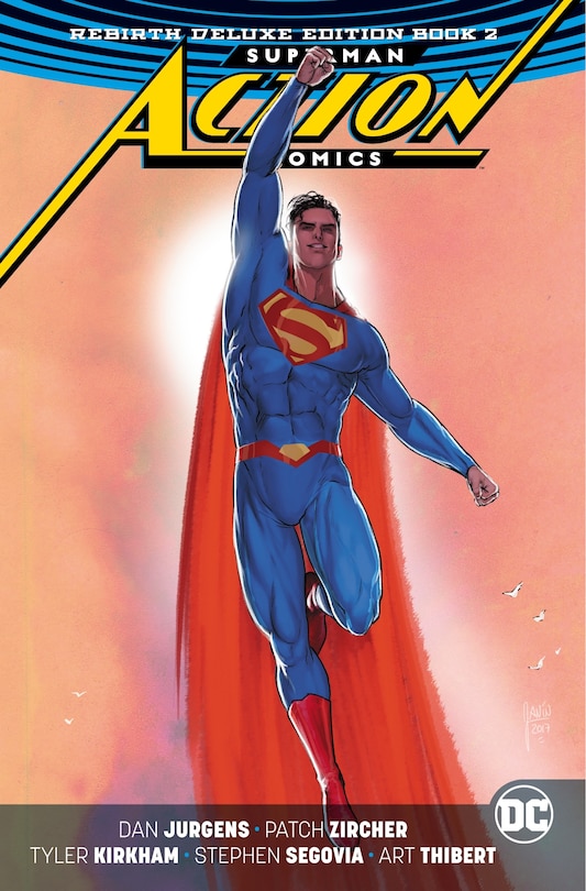 Couverture_Superman: Action Comics: The Rebirth Deluxe Edition Book 2