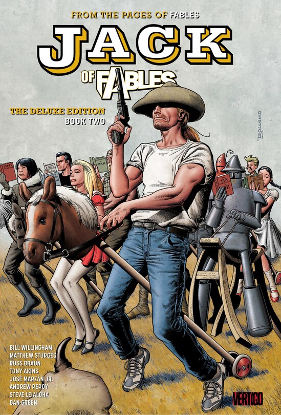 Front cover_Jack Of Fables: The Deluxe Edition Book Two