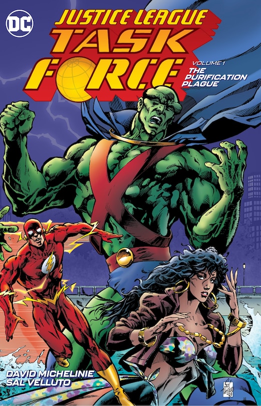 Front cover_Justice League Task Force Vol. 1: Purification Plague