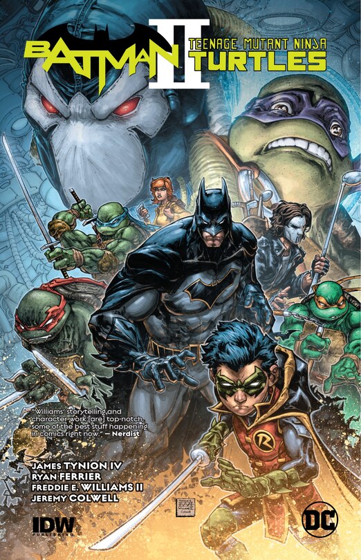 Front cover_Batman/teenage Mutant Ninja Turtles Ii